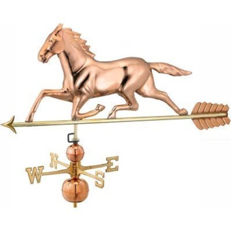 GOOD DIRECTIONS Good Directions Large Horse Estate Weathervane, Polished Copper 958P